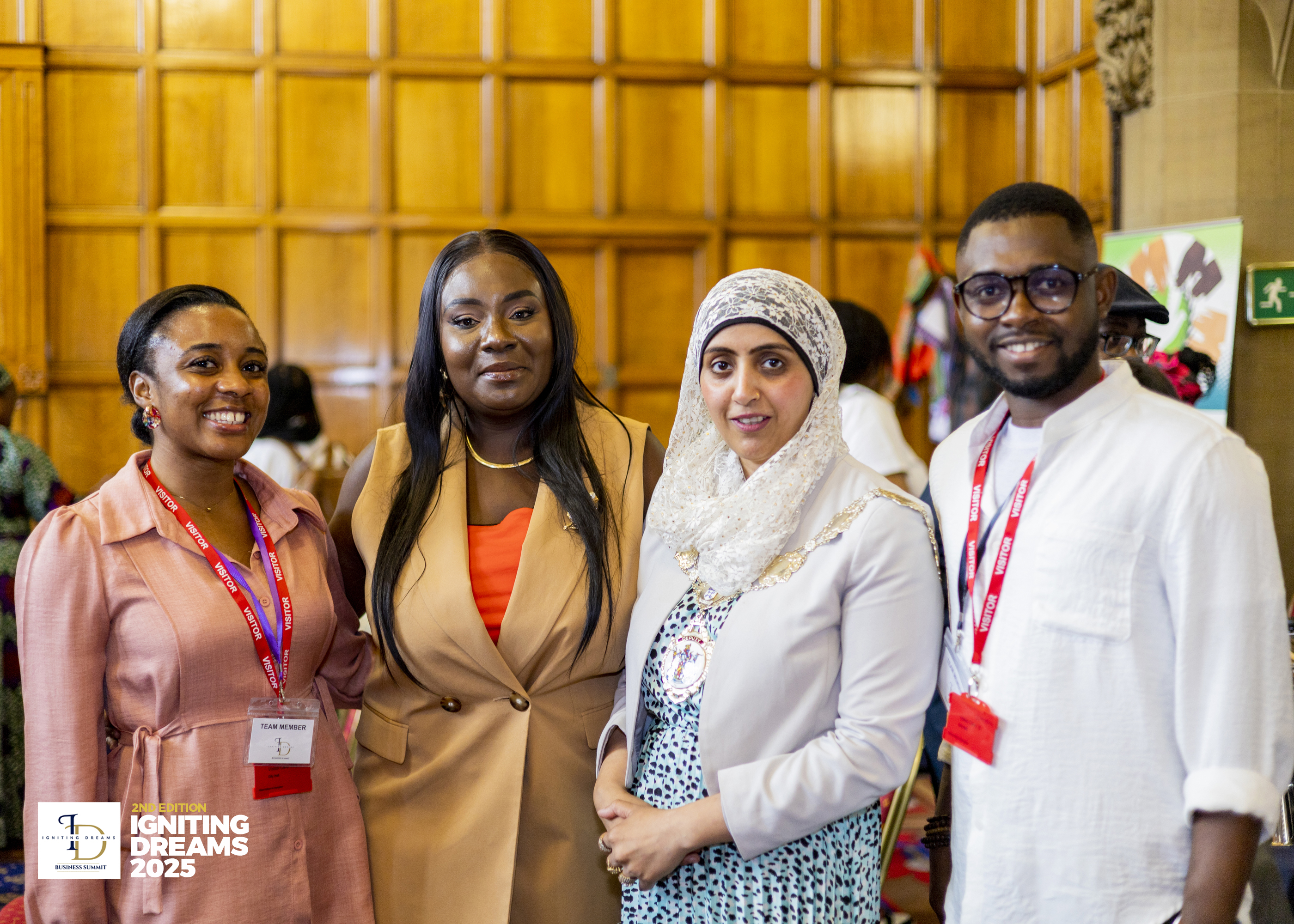 People from different backgrounds participating in a community gathering