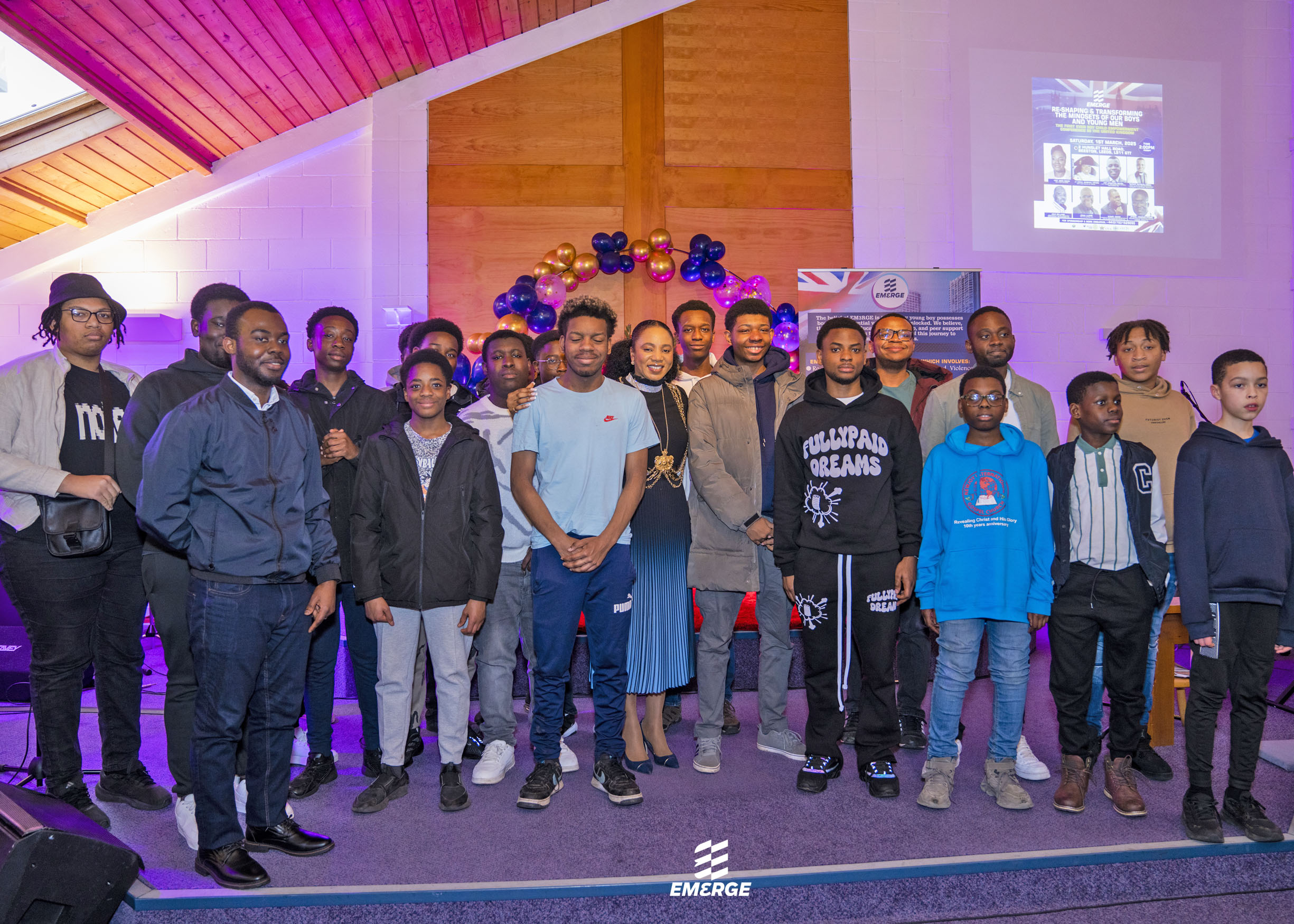 Participants and community members involved in the EM3RGE initiative